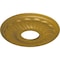 Ekena Millwork Blackthorn Ceiling Medallion (Fits Canopies up to 4 7/8"), 11 3/4"OD x 3 5/8"ID x 1"P, Pharaohs Gold CM11BLPGS - alternate 5